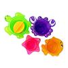 Sea Friend Cup Stacking Bath Toy Toy Set of 4, Mixed Colors, Korean Popular Toys