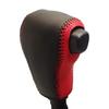 Tricolore Genuine Leather Shift Knob Cover X for Daihatsu Move Canvas Replacement Customizable Interior Protection (Red Red) LA850S/LA860S (2022/07~)