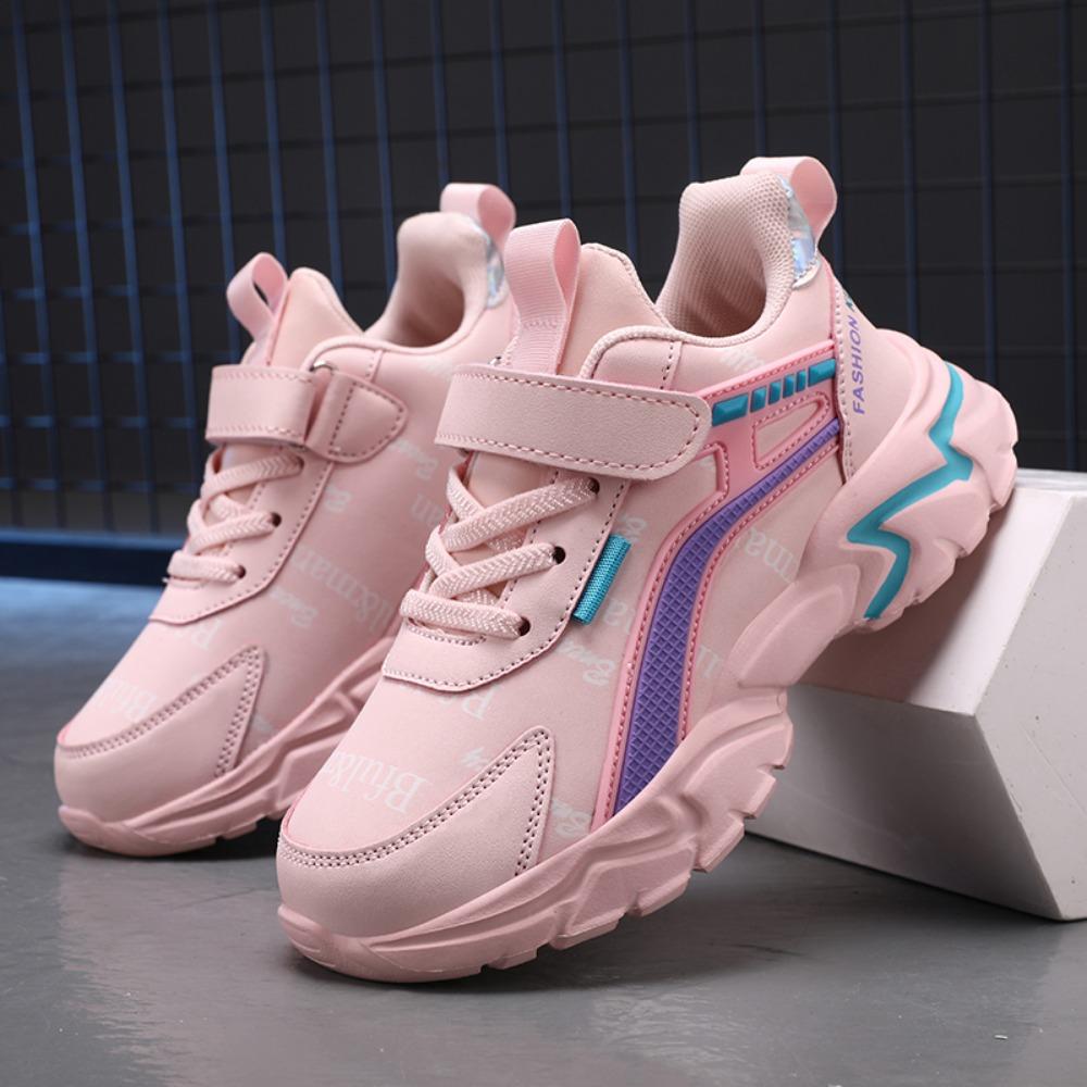 Детская повседневная обувь для мальчиков, мягкая подошва, детская обувь, нескользящие кроссовки, обувь для улицы, для школьников, розовая, для девочек, спортивная обувь для ходьбы