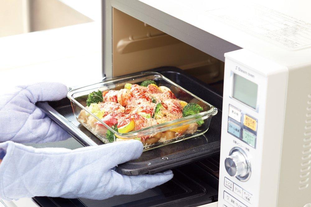 Iwaki KBC221 Glass Cake Mold Gratin Dish Square 18 X 18 Cm Heat-resistant