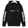 Winter Casual Versatile Items Fashion Comfortable Cartoon Small Pattern Letters Printed Children's Cute Warm Hoodie