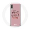 Case - Samsung - Galaxy A70 - Flexible - Pink - Shows Characters Fanart Logo