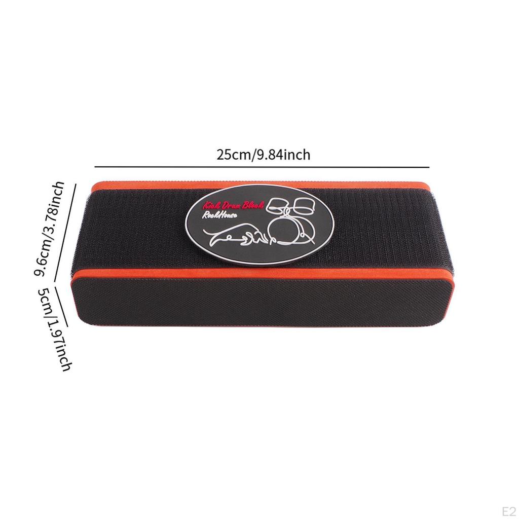 Стопор для бас-барабана, Басовый якорь, Портативный аксессуар, Блок-стабилизатор для стойки хай-хэта