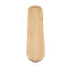 Wood Sushi Serving Tray Smooth Appetizer Platter Elegant Food Serving Board  Restaurant