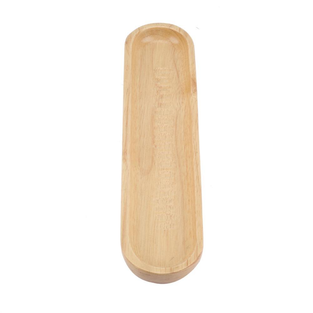 Rectangle Shape Sushi Serving Tray Smooth Wood Platter Handcrafted Food Serving Board Cafe