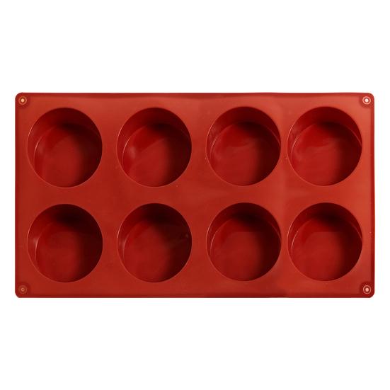 Силиконовая форма для торта, круглая форма для шоколадного десерта, пудинга, гибкая, легко чистящаяся форма для выпечки пирогов, яиц, вафель, кексов