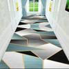 Geometric Style Long Corridor Carpet Non-slip Hall Runner Easy Clean Hallway Area Rugs Washable Porch Entry Doormat