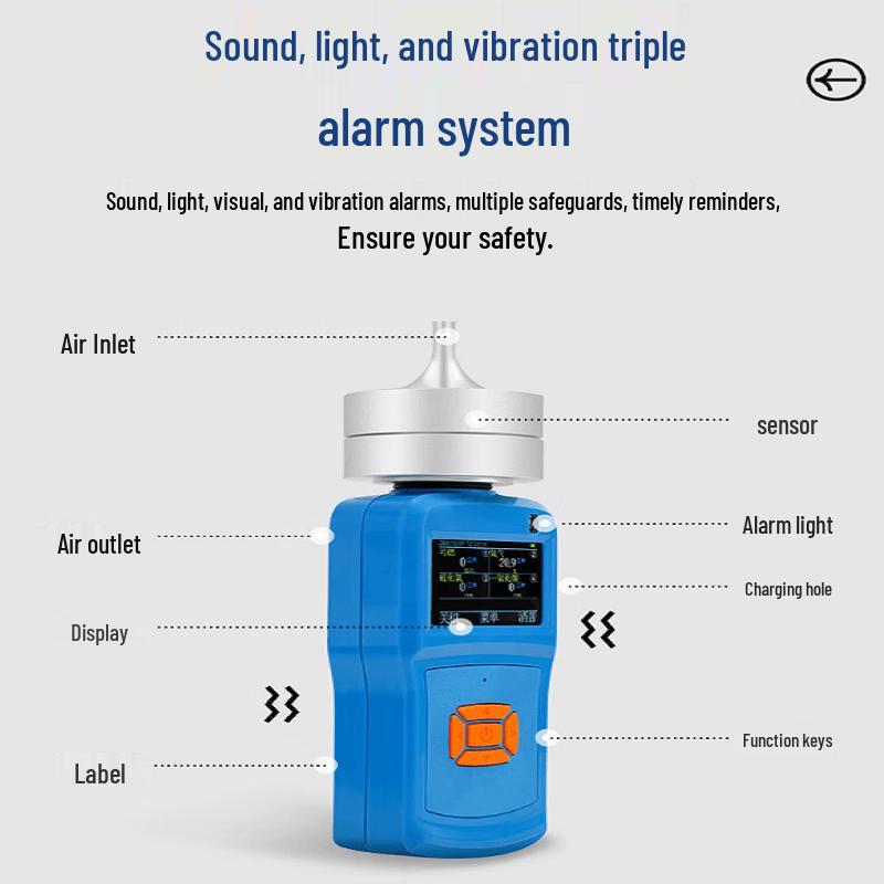 Zhong'an Exploration KP830-A1 4-in-1 Handheld Gas Detector
