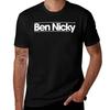 Ben Nicky White T-Shirt T Shirt Custom Print Anime T Shirts for Man Man Tshirt T-Shirt
