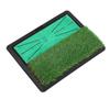 Golf Hitting Training Mat Anti Slip Swing Practice Rug with Fake Grass for Home Office Outdoor Daily Training
