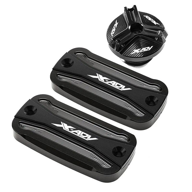 Для HONDA XADV X-ADV 750 2017 2018 2022 2023 Мотоциклетный бачок тормозной жидкости, крышка главного цилиндра XADV750
