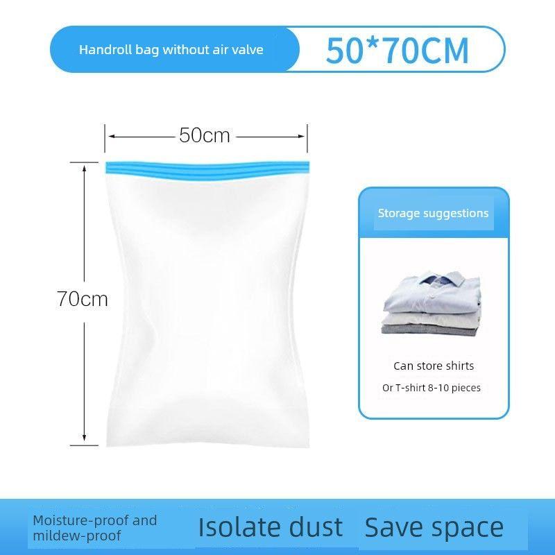 Hand-Rolled Vacuum Storage Bags for Business Trips, Luggage, M-Box Clothing Organization, Sealed Bags
