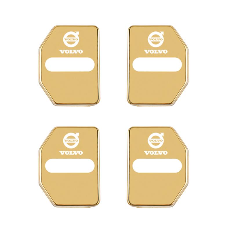 4x Накладки на замки дверей автомобиля Для Volvo XC60 XC90 S60 V50 V60 V70 V90 S90 Аксессуары Стайлинг Замок Защитная крышка Корпус