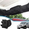 Roll Bar Grab Handle Sunglasses Storage Bag Organizer for Jeep Wrangler TJ JK JL JT 1997-2023 Stowing Tidying Interior