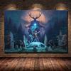 Popular Online Games The Elder Scrolls Poster HD Picture Print Canvas Painting Living Room Bedroom Wall Art Decoration Painting