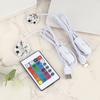 USB 5V RGB LED Световая Плата с Пультом Дистанционного Управления, Градиентное Освещение, DIY Подсветка, Печатная Плата, Светодиодная Лента для Декора Гостиной