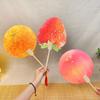 Cartoon Fruit Fruit Fan Multicolor Circular Fan Creative Handheld Fan  Summer Season