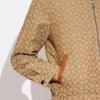 Coach Куртка двусторонняя Heritage Tan Signature Beige