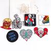 7 Pcs/pack Embroidery Patch Iron Patches For Clothing Sewing Patch