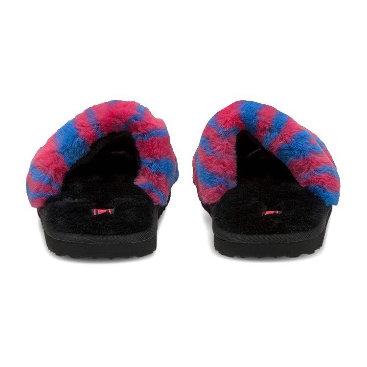 Puma Fluff Slide Wild - Beetroot Purple Women Sneakers Black Royal 385276-02