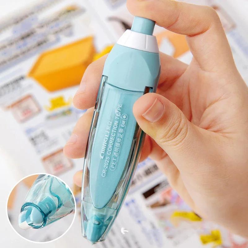 Корректирующая лента цвета Моранди Кавайная белая коррекционная лента Очаровательные корейские канцелярские принадлежности Сменная сердцевина Школьные офисные принадлежности