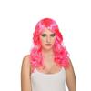 Кудрявые розовые парики