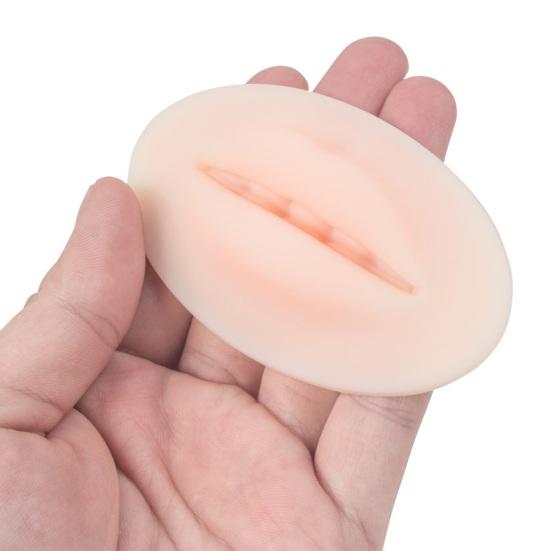 Практика татуировки Поддельные губы Высокая имитация 3D-практика микроблейдинга кожи Перманентный макияж Силиконовая поддельная кожа для начинающих Косметический макияж Татуировки