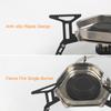 6000W Windproof Camping Gas Stove Folding Camping Gas Burner for Camping Hiking Travel