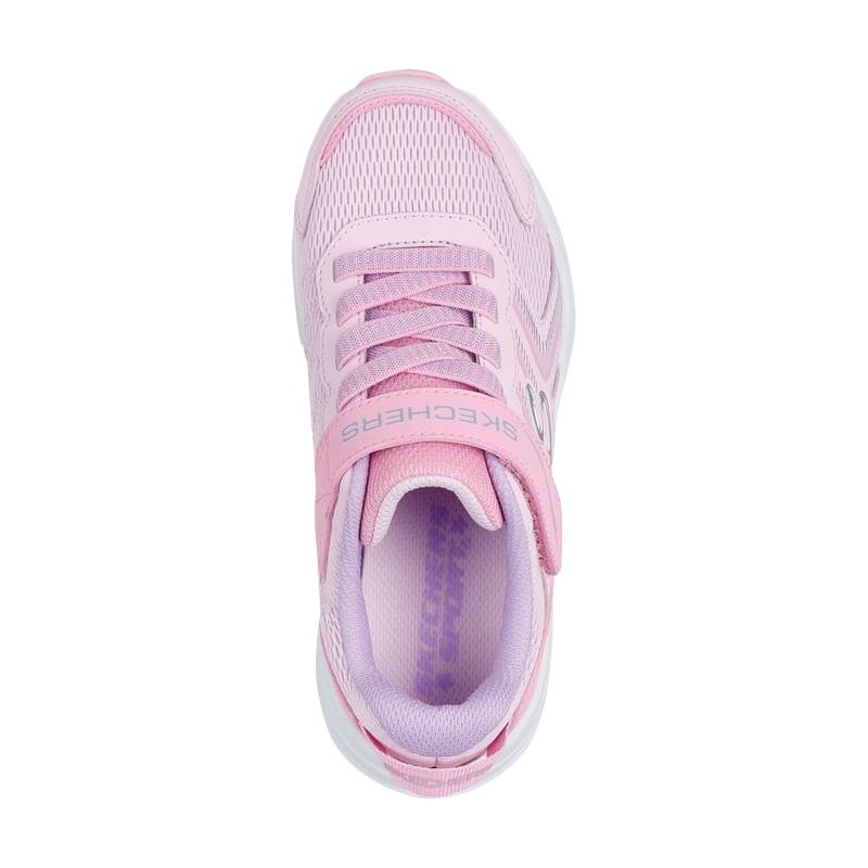 Skechers Детские Микроспец Удобные Универсальные Простые Модные Кроссовки для Бега Детские кроссовки Розовые 303642L-LTPL