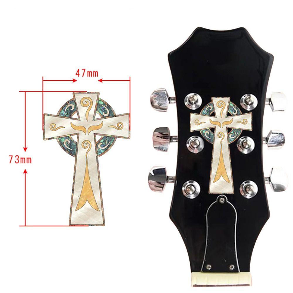 Новинка Наклейка на голову гитары ПВХ Наклейка на голову грифа гитары Наклейка на панель гитары Подарки для начинающих гитаристов