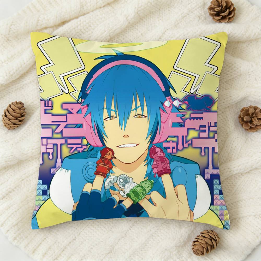 Aoba Seragaki DDRAMAtical Doublesided Printed Square Decorative Cushion Cover for Sofa Living Room Home Decor