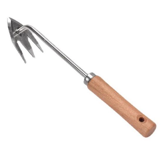 Корнеудалитель Рычажная Основа V-образная Вилка Острый Наконечник Ржавчиноустойчивый Прополка Высокая Твердость Экономия Труда Ручной Корнеудалитель Садовый Гаджет