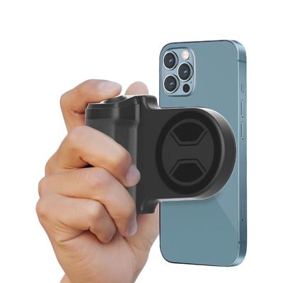 Магнитная беспроводная ручка-держатель для телефона Vlog Selfie Grip Phone Holder Stabilizer с 1/4 дюйма