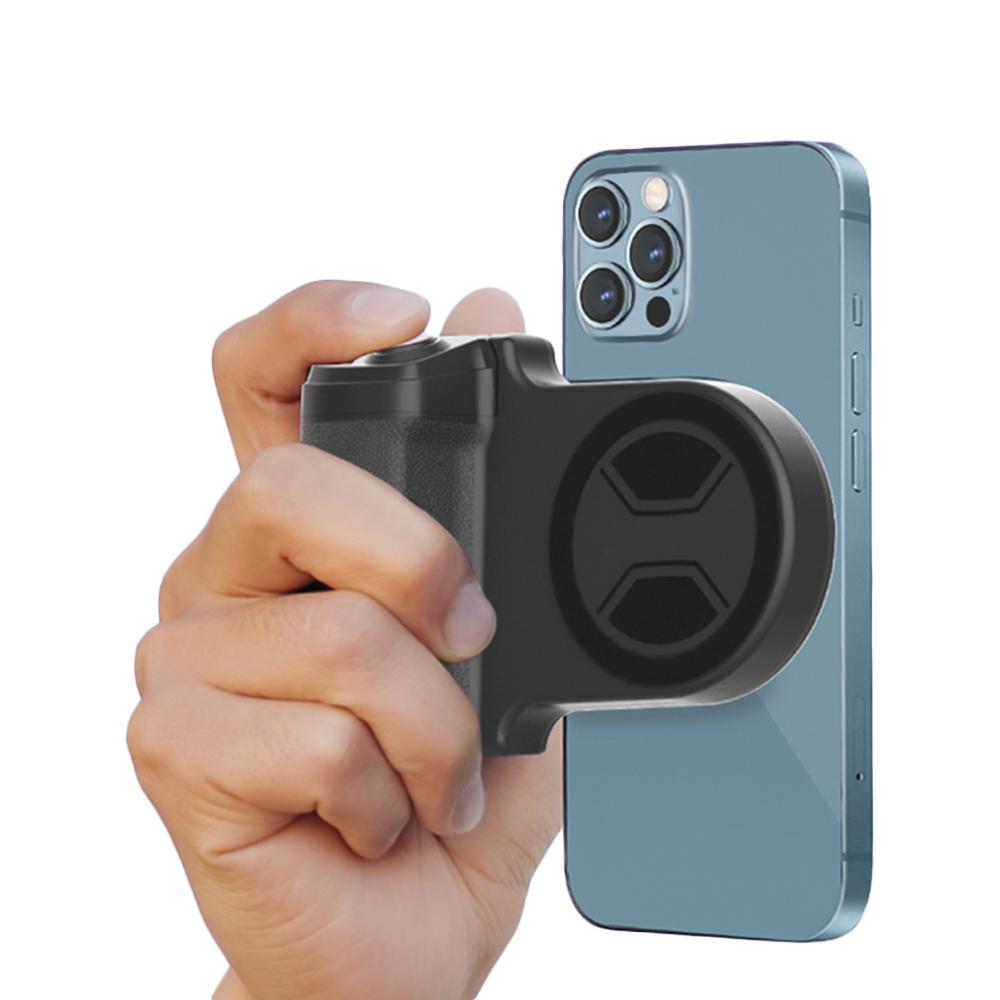 Магнитная беспроводная ручка-держатель для телефона Vlog Selfie Grip Phone Holder Stabilizer с 1/4 дюйма