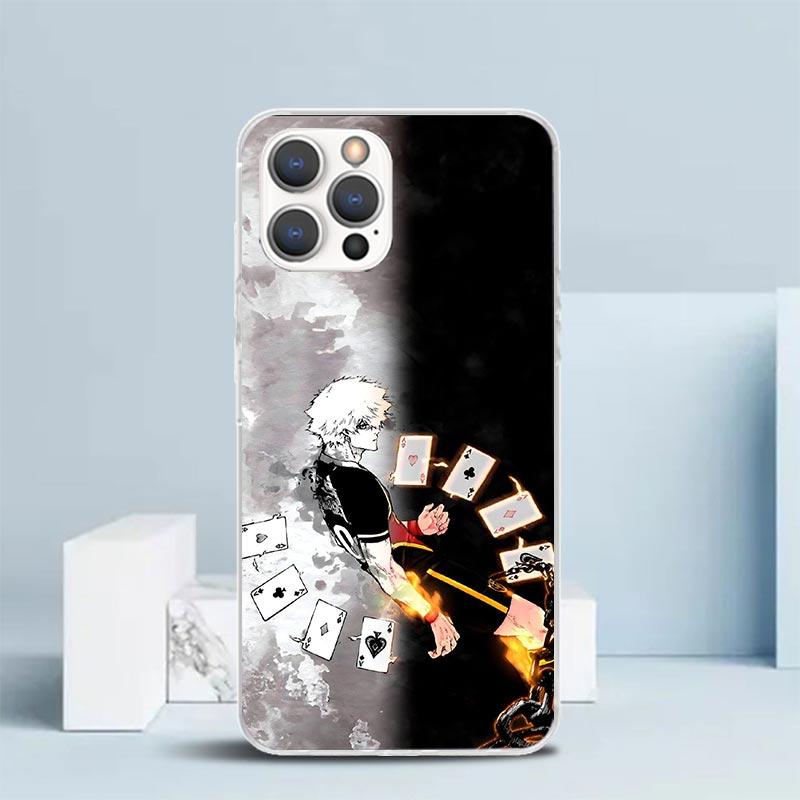 Чехол для телефона Blue Lock Football Anime для iPhone 16 17 Air 16E 15 14 Plus 13 Mini 12 11 Pro Max 7 8 + SE 2020 Мягкая задняя крышка из ТПУ