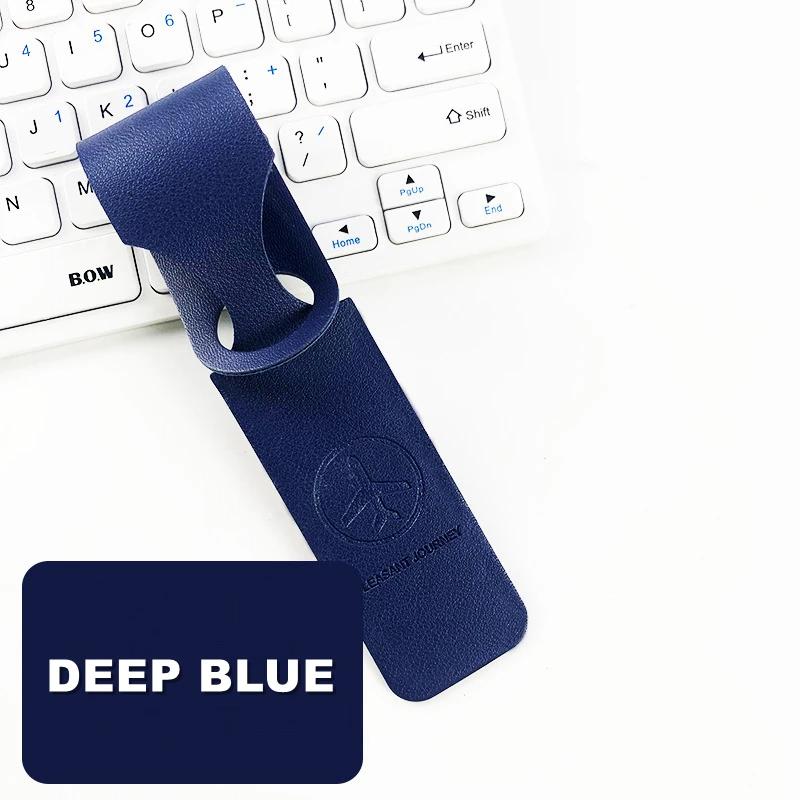 1PC PU Leather Luggage Tag Creative Baggage Suitcase Identifier ID Addres Holder Boarding Tags Portable Label Travel Accessories