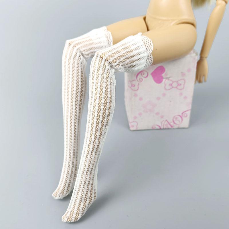 1 пара кружевных носков для куклы Блайт, носки среднего размера для Blythe, чулки выше колена для кукол Blythe, аксессуары для детей