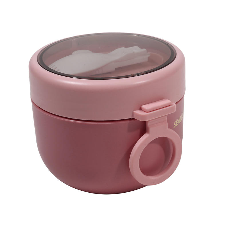 600 мл термобокс для ланча, мини-портативный герметичный пищевой контейнер из нержавеющей стали, вакуумная чашка для супа, изолированная чашка для завтрака, ложка