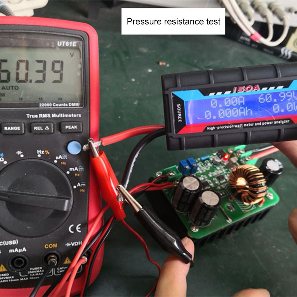 Новая модель RC 2025 150A/200A Высокоточный Ваттметр Анализатор мощности ЖК-ваттметр с подсветкой и фотоэлектрическим разъемом