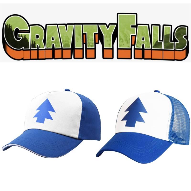 Hip-hop Style Gravity Falls Hat With Cool Cartoon Graphics