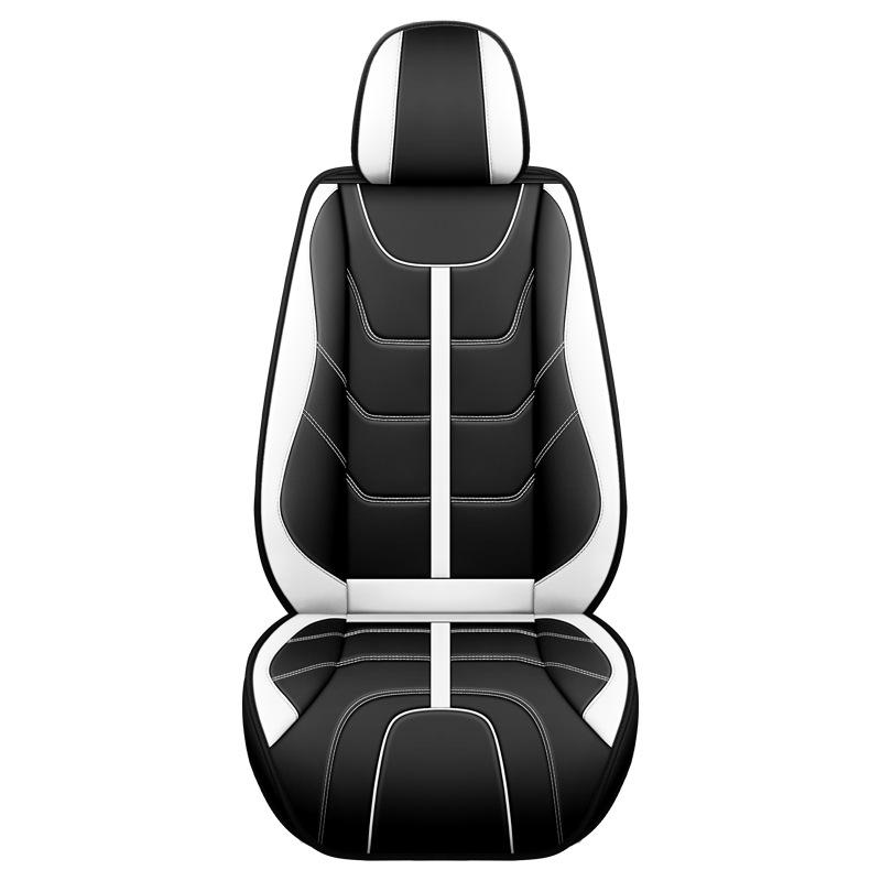 5 мест Универсальный чехол для автомобильного сиденья Зимний чехол для автомобильного сиденья Универсальный 5 комплектов Авто Подушка для сиденья Кожа