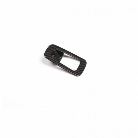 2015- Start Stop Button Trim Car Inner Engine For Benz C-Class Carbon Fiber