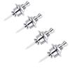 Guitar Strap Buttons Pins 1/2PCS 3 Color For Choose Premium Guitar Strap Locks Metal Security Strap Buttons Metal End Pins