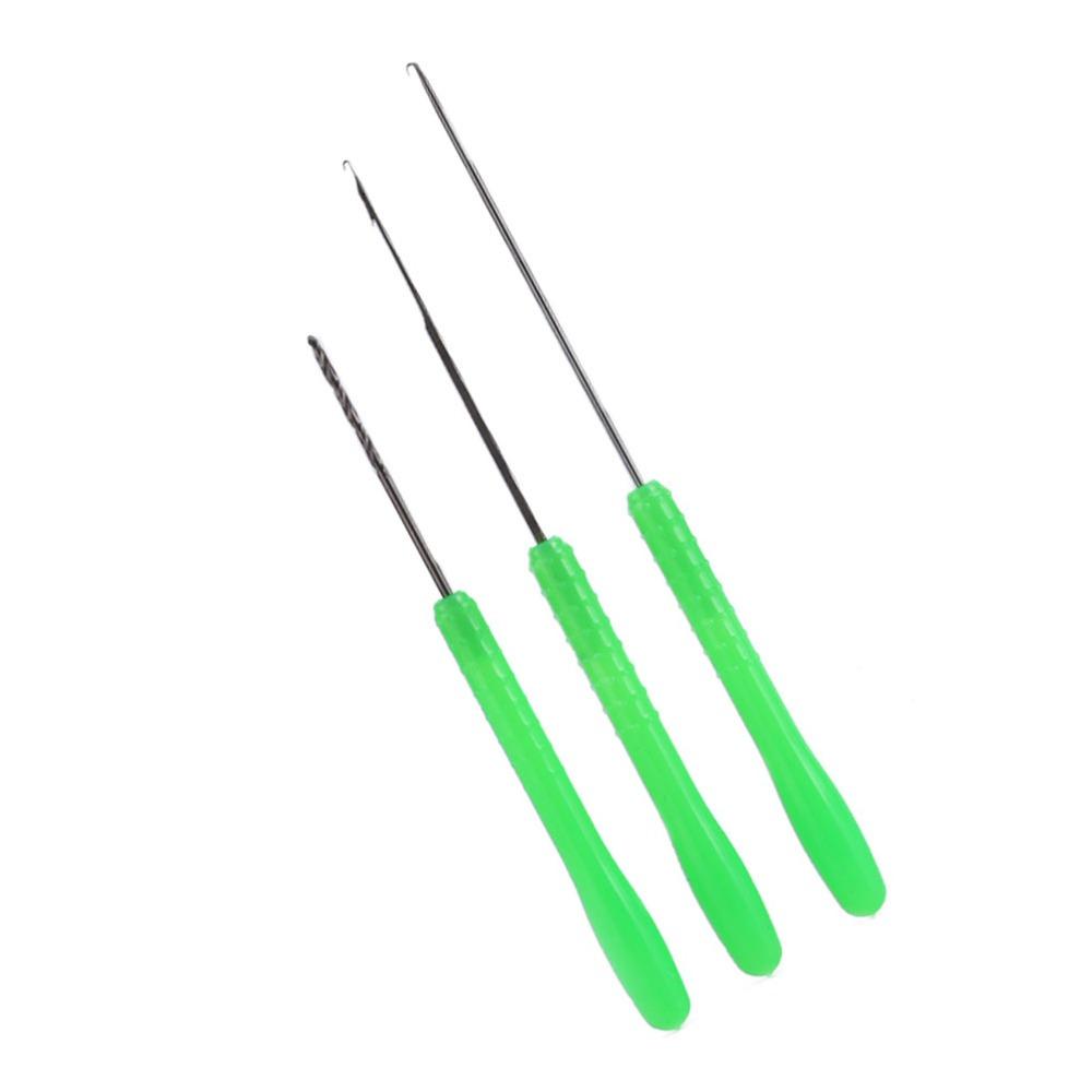 2 Sets Lightweight Fishing Bait Needle Tool 3 in 1 Baiting Stringer Baiting Needle Tool  for Baiting