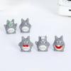 10Pcs Cartoon Mini Totoro Animal Miniatures Resin Ornaments Fairy Garden Decoration Moss Terrarium Micro Landscape