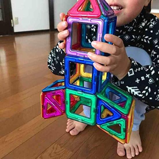 Магнитные блоки iKing Lasic Magnetic Toys 60 шт. Блок Lab Educational DIY Educational Toys Idea Birth Creativity Nurturing Magnetic Toys Gift Number