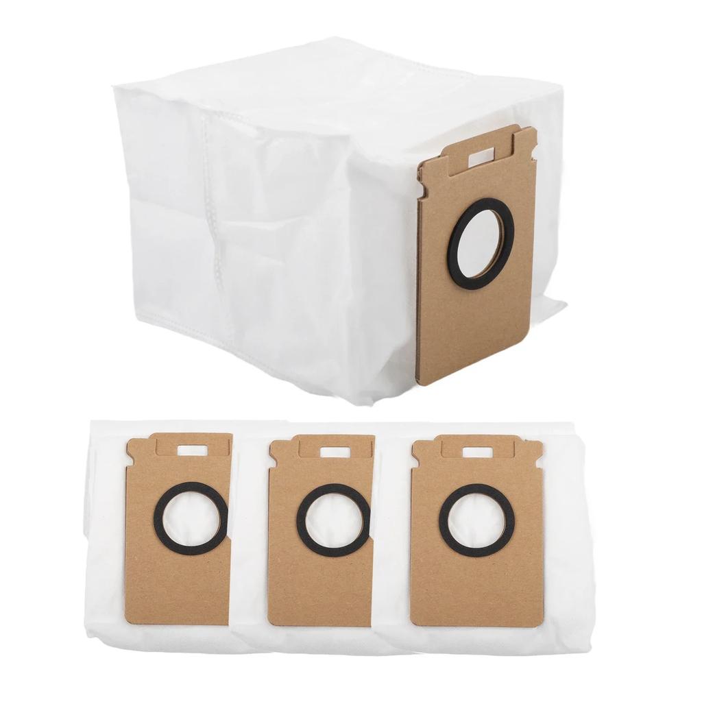 4/10 Pcs Vacuum Dust Bag For Roborock H50 Ultra / H60 Hub Ultra / H60 Hub Pro Robot Vacuum Cleaner Bag Sweeper Accessories