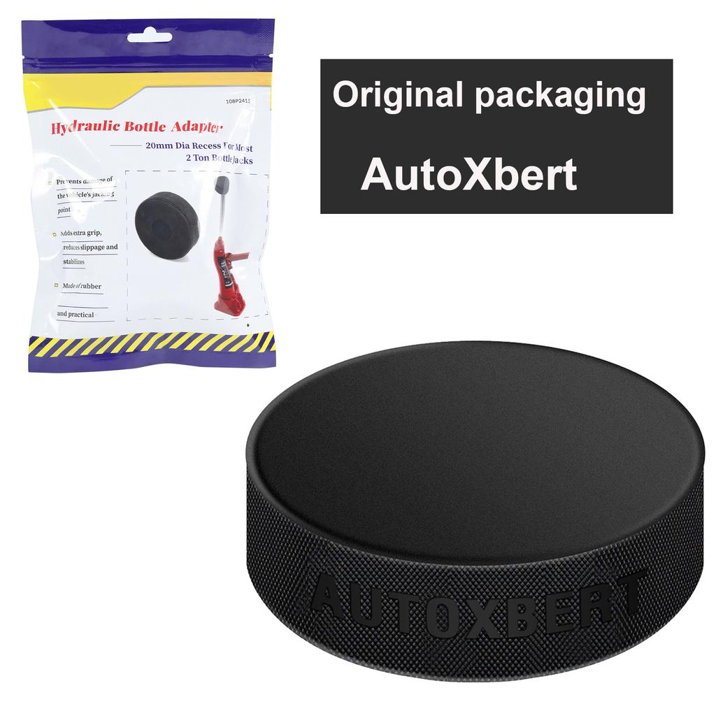 Heavy Duty Rubber Jack Pad Cushion with Enhances Grip Anti Slip Rubber Jack Support Pad for Car Lifting & Maintenance