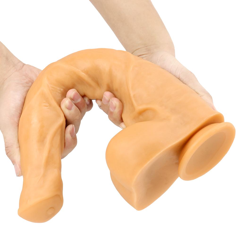 MoDi Реалистичный дилдо, супер большой пенис, секс-игрушки для женщин и мужчин, мощная присоска, анальные секс-игрушки, конский член