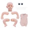 12-дюймовые виниловые куклы Reborn наборы DIY неокрашенные куклы Reborn Baby Mold наборы деталей ToyWhite 12 дюймов